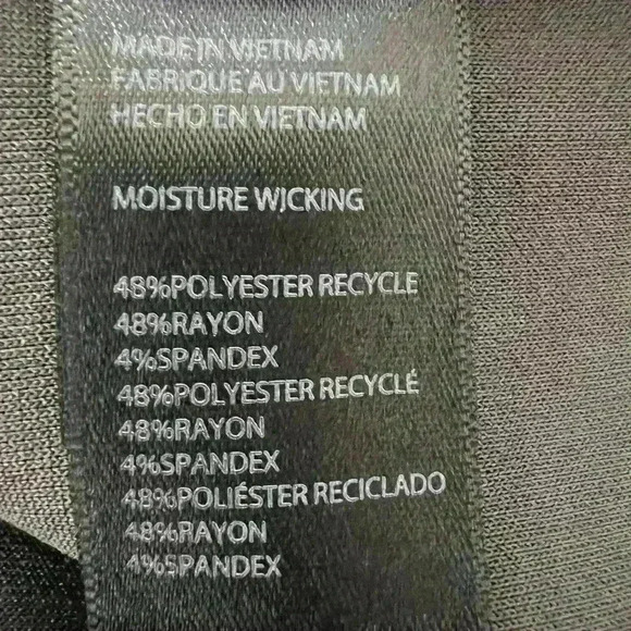 Kenneth Cole Zip Front Sweatshirt. Size L - Picture 13 of 13